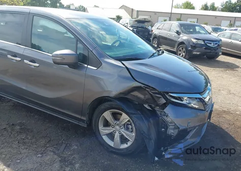 2018 Honda Odyssey Ex из США, поврежденный, VIN 5FNRL6H54JB028758